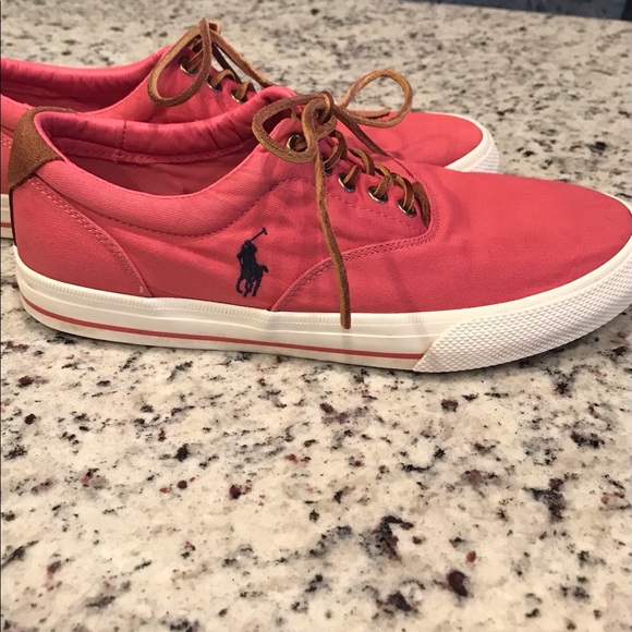 Ralph Lauren Vaughn Sneaker Men Salmon 